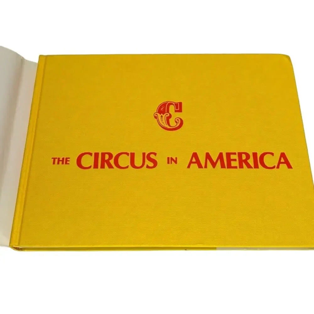 VTG The Circus in America Book Fox & Parkinson, 2002, History & Illustrations